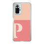 Slim Protection Case［ Original - initial two tone - P pink ］