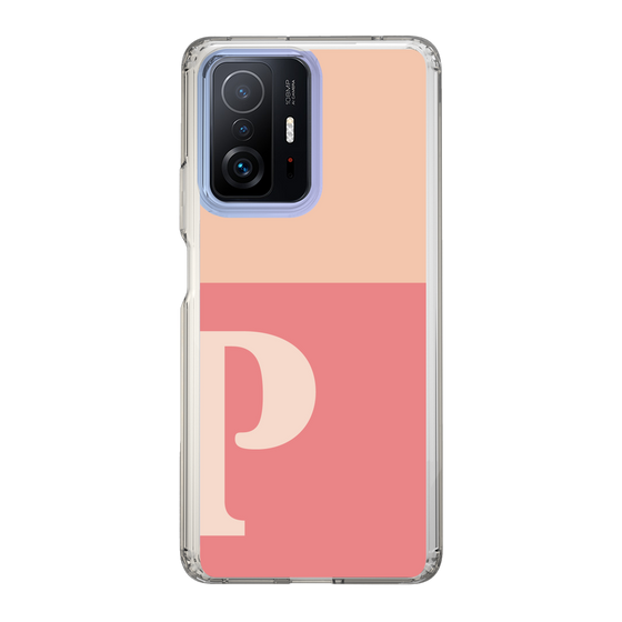 Slim Protection Case［ Original - initial two tone - P pink ］