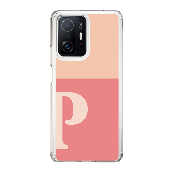 Slim Protection Case［ Original - initial two tone - P pink ］