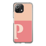 Slim Protection Case［ Original - initial two tone - P pink ］