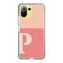 Slim Protection Case［ Original - initial two tone - P pink ］