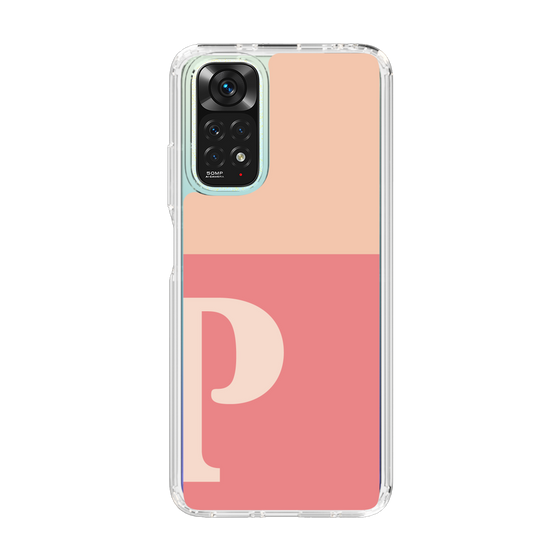 Slim Protection Case［ Original - initial two tone - P pink ］