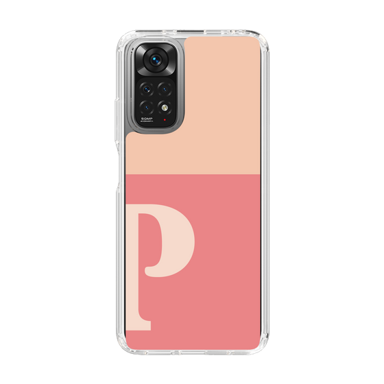 Slim Protection Case［ Original - initial two tone - P pink ］