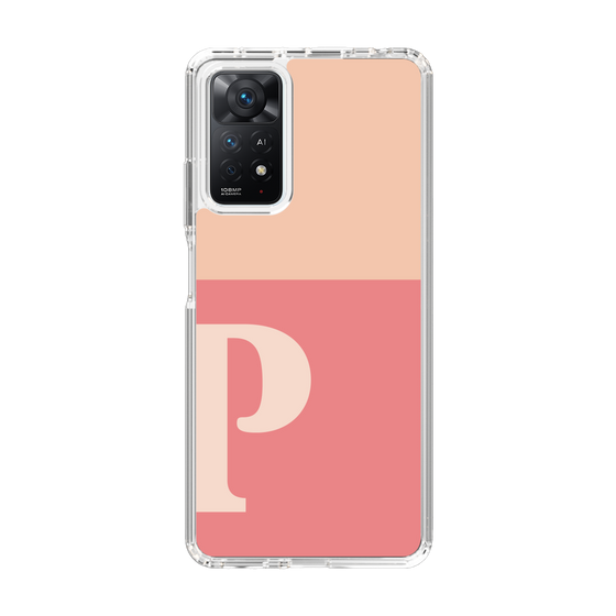 Slim Protection Case［ Original - initial two tone - P pink ］