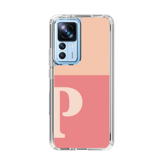 Slim Protection Case［ Original - initial two tone - P pink ］