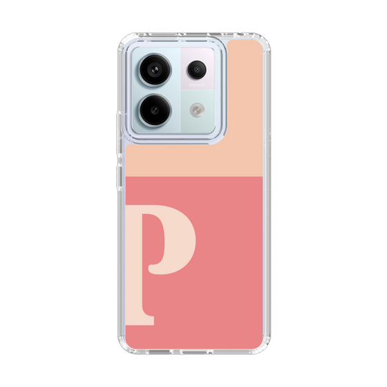 Slim Protection Case［ Original - initial two tone - P pink ］