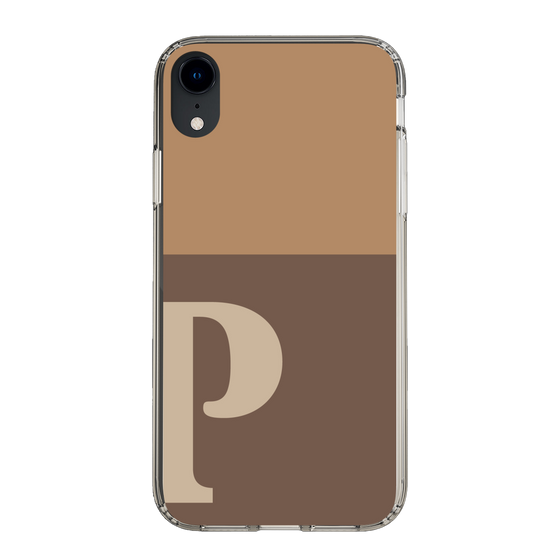 Slim Protection Case［ Original - initial two tone - P brown ］