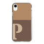 Slim Protection Case［ Original - initial two tone - P brown ］