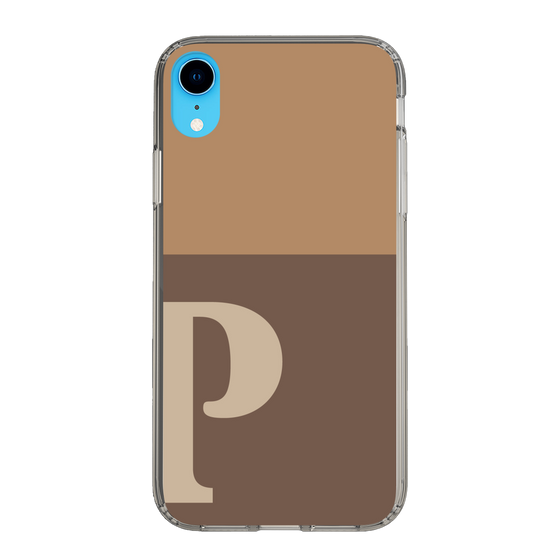 Slim Protection Case［ Original - initial two tone - P brown ］