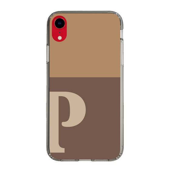 Slim Protection Case［ Original - initial two tone - P brown ］
