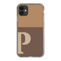 Slim Protection Case［ Original - initial two tone - P brown ］