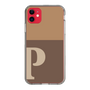 Slim Protection Case［ Original - initial two tone - P brown ］