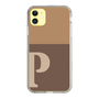 Slim Protection Case［ Original - initial two tone - P brown ］