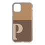 Slim Protection Case［ Original - initial two tone - P brown ］