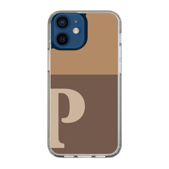 Slim Protection Case［ Original - initial two tone - P brown ］