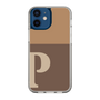 Slim Protection Case［ Original - initial two tone - P brown ］