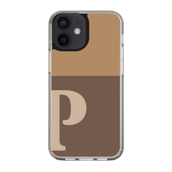 Slim Protection Case［ Original - initial two tone - P brown ］