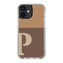 Slim Protection Case［ Original - initial two tone - P brown ］