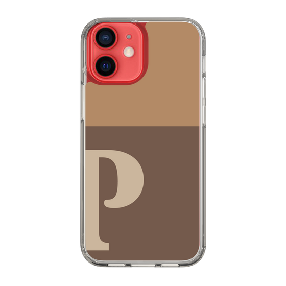 Slim Protection Case［ Original - initial two tone - P brown ］