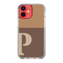 Slim Protection Case［ Original - initial two tone - P brown ］