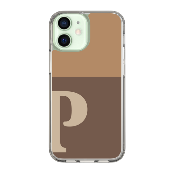Slim Protection Case［ Original - initial two tone - P brown ］