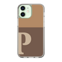 Slim Protection Case［ Original - initial two tone - P brown ］