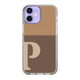 Slim Protection Case［ Original - initial two tone - P brown ］