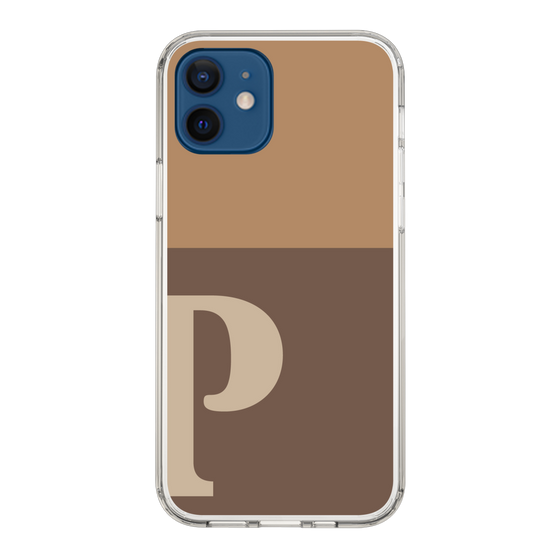 Slim Protection Case［ Original - initial two tone - P brown ］