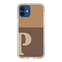 Slim Protection Case［ Original - initial two tone - P brown ］