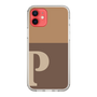 Slim Protection Case［ Original - initial two tone - P brown ］