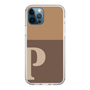 Slim Protection Case［ Original - initial two tone - P brown ］