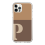 Slim Protection Case［ Original - initial two tone - P brown ］
