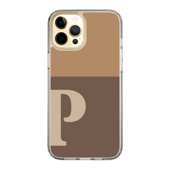 Slim Protection Case［ Original - initial two tone - P brown ］