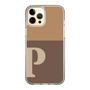 Slim Protection Case［ Original - initial two tone - P brown ］