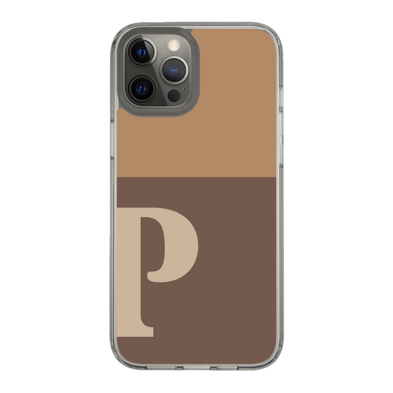 Slim Protection Case［ Original - initial two tone - P brown ］