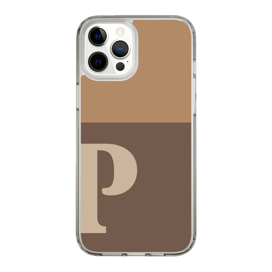 Slim Protection Case［ Original - initial two tone - P brown ］