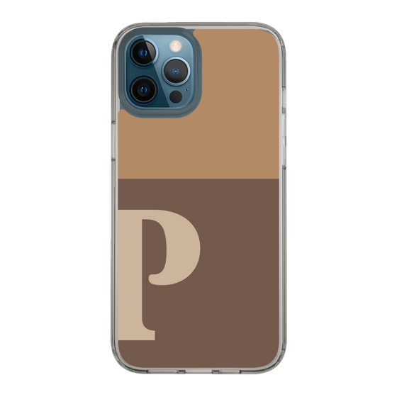 Slim Protection Case［ Original - initial two tone - P brown ］