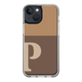 Slim Protection Case［ Original - initial two tone - P brown ］