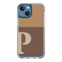 Slim Protection Case［ Original - initial two tone - P brown ］
