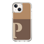 Slim Protection Case［ Original - initial two tone - P brown ］