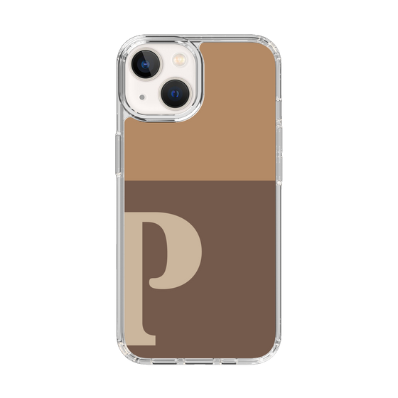 Slim Protection Case［ Original - initial two tone - P brown ］