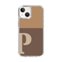 Slim Protection Case［ Original - initial two tone - P brown ］