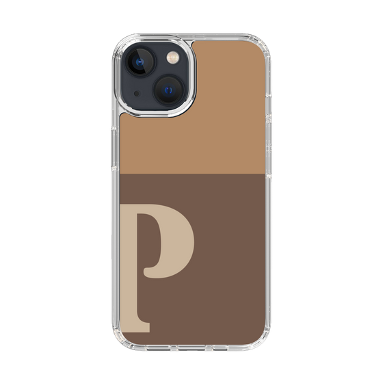 Slim Protection Case［ Original - initial two tone - P brown ］