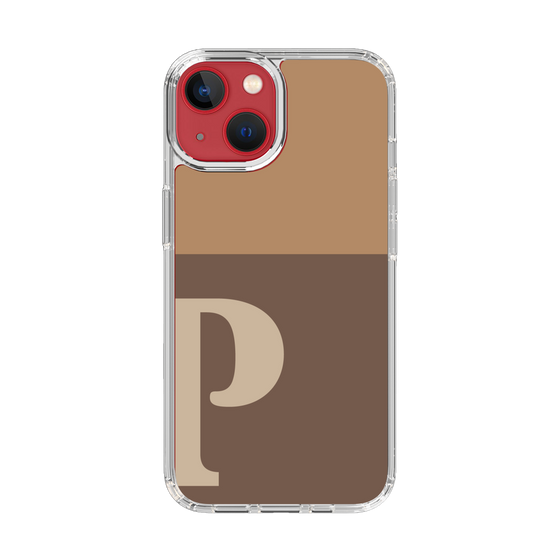 Slim Protection Case［ Original - initial two tone - P brown ］