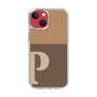 Slim Protection Case［ Original - initial two tone - P brown ］