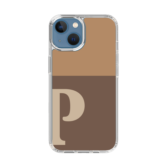 Slim Protection Case［ Original - initial two tone - P brown ］