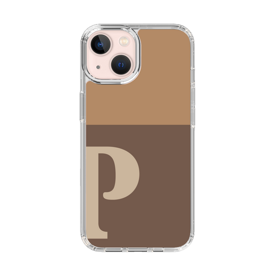 Slim Protection Case［ Original - initial two tone - P brown ］