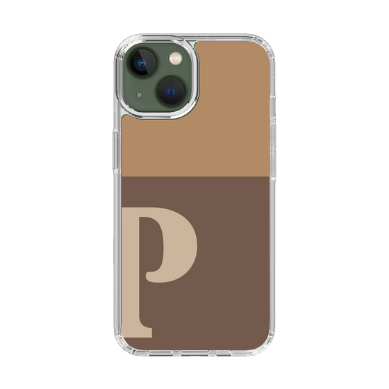 Slim Protection Case［ Original - initial two tone - P brown ］