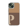 Slim Protection Case［ Original - initial two tone - P brown ］