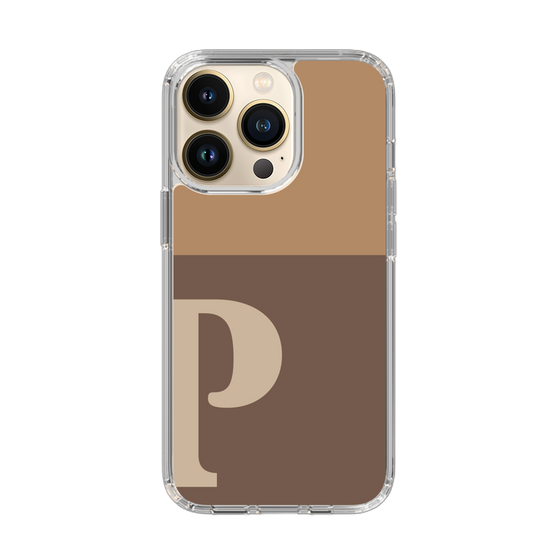 Slim Protection Case［ Original - initial two tone - P brown ］